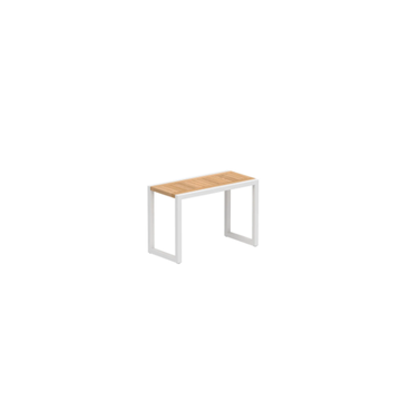 NINIX LOUNGE - Rectangular teak garden side table by Royal Botania - view 3